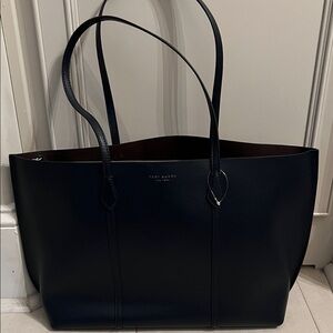 Tory Burch Navy Leather Tote